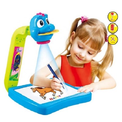 3 in 1 Kids Table Learning Projector Painting Toys Drawing Toy For Children