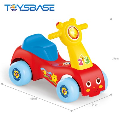 Wholesale Electric Musical Plastic Baby Ride On Scooter