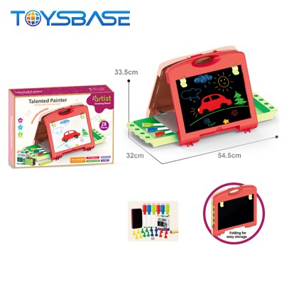 Multifunction Learning Drawing Toy Double Sided Kids Painting Doodle Board