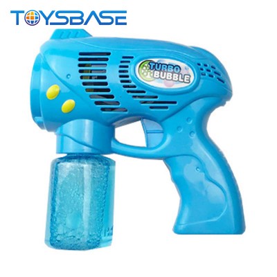 Summer Shooting Toy With Led/Sound Five Holes Soap Bubble Gun For Kids