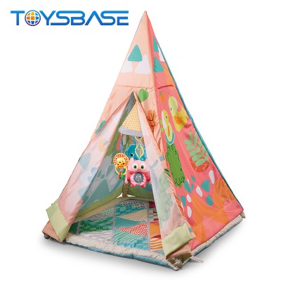 Wholesale Kids Shape Single Door Baby Play Tent House With Pillow