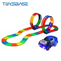 Most Popular Glow Tracks Rotate 360 Track Toy Car